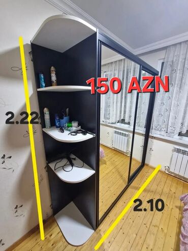 Б/у, Прямой шкаф, Шкаф в прихожей