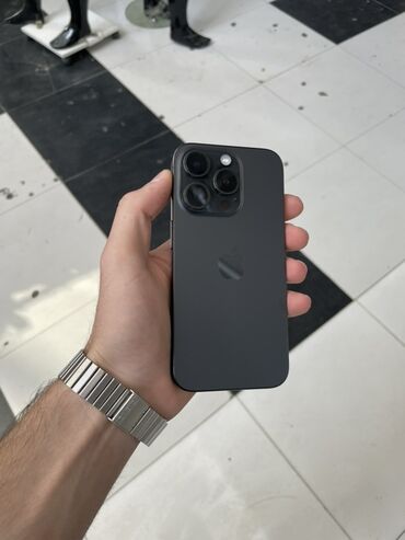 Техника для кухни: IPhone 15 Pro, 128 ГБ, Black Titanium, Face ID