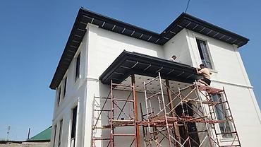 козырьки: Туникафон, Туникафон Бишкек, Туникафон потолок навес, франтон, карниз — 5