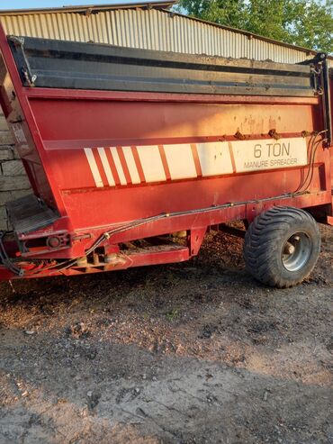Hazır biznes: Elibol “Manure Spreader 6 Ton” üzümə/əkinə peyin səpən qoşqu - Brend