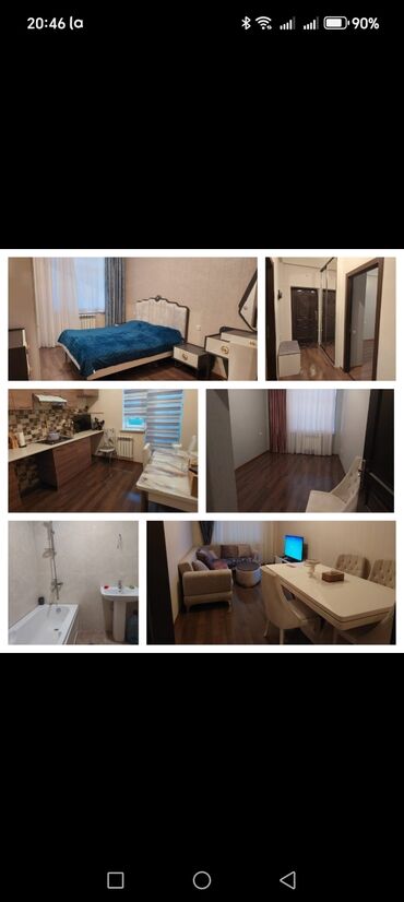 Günlük kirayə evlər: 1 kv. m, 3 otaqlı, Kombi, Qaz, İşıq