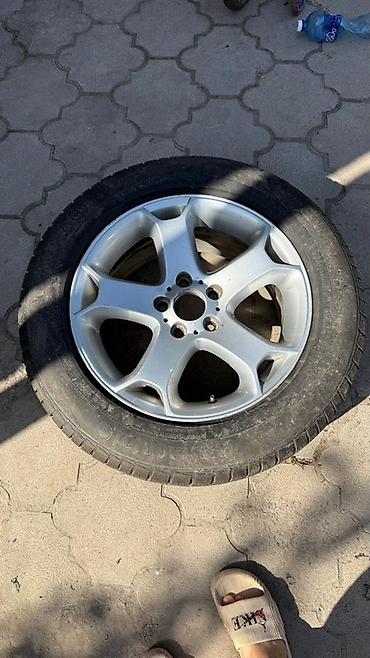 18 45 255: Запаска на BMW X5 Колесо в сборе: литой диск + шина - Диск — 1