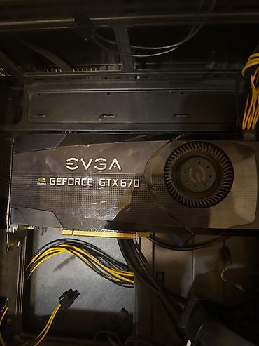 diş: Videokart EVGA GeForce GTX 670, < 4 GB, İşlənmiş — 1