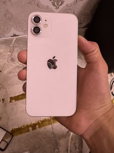 Apple iPhone: IPhone 12, Б/у, 128 ГБ, Белый, 100 %