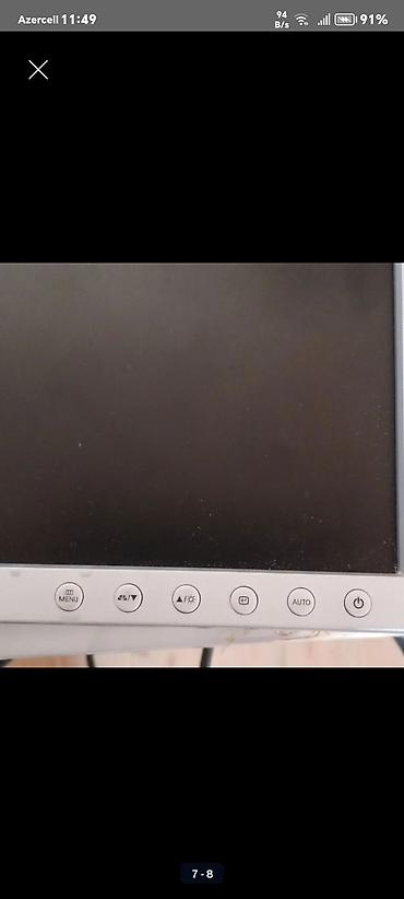 komputer manitorlari: Samsung SyncMaster 740N monitor. Əsas xüsusiyyətlər: - Model: Samsung — 6