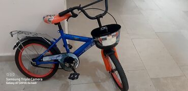 3 yaşdan yuxarı uşaqlar üçün velosipedlər: İşlənmiş İki təkərli Uşaq velosipedi 14", Ünvandan götürmə