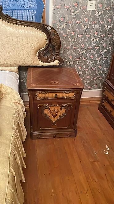 2ci el taxtlar: Klassik üslubda yataq otağı dəsti - Material: təbii ağacdan — 3