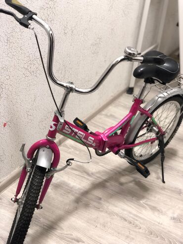 qiz ucun velosiped qiymeti: İşlənmiş İki təkərli Uşaq velosipedi Stels, 20", sürətlərin sayı: 1, Ödənişli çatdırılma