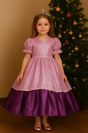 Платья: Детское платье, цвет - Белый — 12