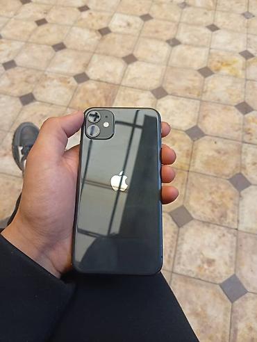 Apple iPhone: IPhone 11, Б/у, 64 ГБ, Черный, Чехол, 74 % — 1