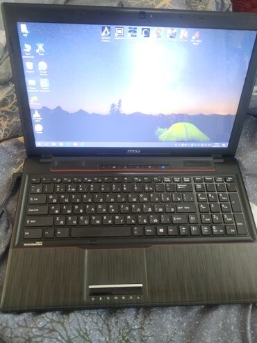 Ноутбуки: Ноутбук, MSI, 16 ГБ ОЗУ, Intel Core i5, 15.6 ", Б/у, Для несложных задач, память HDD + SSD