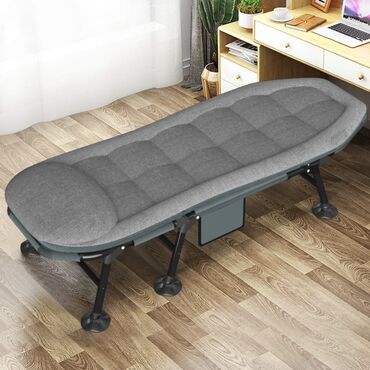 Раскладушки: Раскладушка Раскладушки для взрослых кровать складная грузоподъёмность — 9