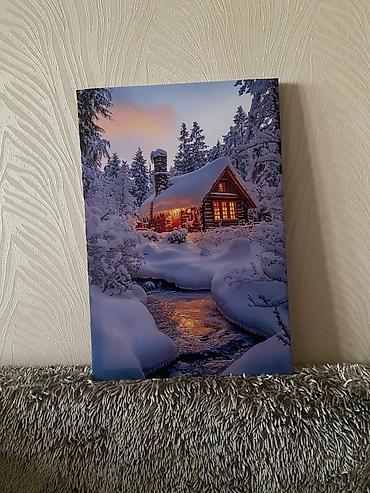 yeni il üçün əl işləri: Qışın sakitliyi və saflığını evinizə gətirin ❄️✨ Qarlı mənzərələr — 1