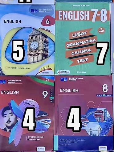 5: İngilis dili DİM. dərs və test kitabları dəsti qiymət üstündədir — 1