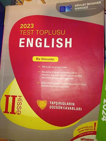 Testlər: Dim test toplulari, az dili qayda kitabi guven, ingilis dili nergiz — 7