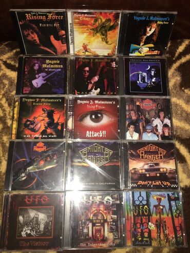 исключительном исключительное исключительно: Коллекция музыкальных CD-дисков хард-рок/метал. Пластиковые боксы с