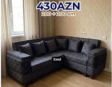 levent mebel: Künc divan – Xmd modeli - Ölçülər: 280 sm + 200 sm (L formalı künc) - — 1