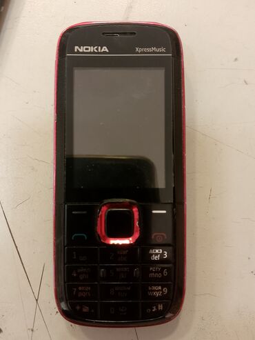 htc desire eye: Nokia 5320 Xpressmusic, < 2 GB Memory Capacity, rəng - Qırmızı, Düyməli
