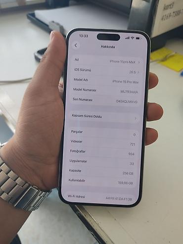 Apple iPhone: IPhone 15 Pro Max, 256 GB, Face ID — 3