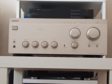 Pojačala i prijemnici: Sony Ta-Fa 5 ES serija (zlatno/srebrni finiš) - Težak, aluminijumski — 1