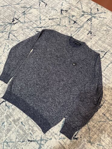 джемпер мужской на пуговицах: Мужской свитер, M (EU 38), Emporio Armani, Б/у