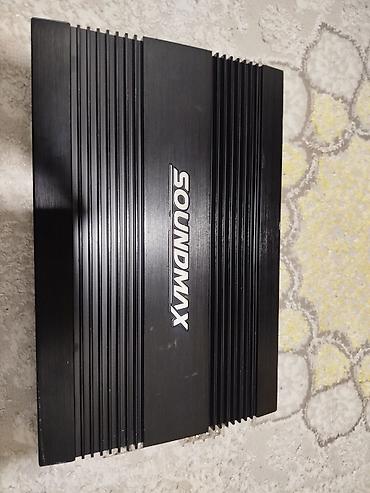 ses yazıcı: SOUNDMAX avtomobil gücləndiricisi Xüsusiyyətlər: - 4 kanallı giriş — 1