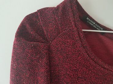 Haljine: Maison Scotch M, bоја - Crvena, Poslovni, Dugih rukava — 4