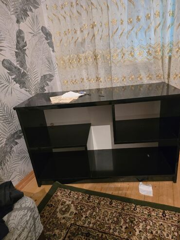 спальная мебель в баку цены: Прямой ТВ стенд, С полками, Ламинат