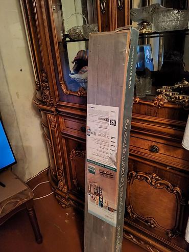 taxta qutular: Kronospan laminat döşəmə – “Original” seriyası, model: Cascello (boz — 1