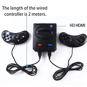 ностальгия: Игровая приставка SEGA Powkiddy Super Mini MD K9 (16-bit) HDMI - — 4