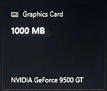 kohnə komputer: NVIDIA GeForce 9500 GT (DDR2 1GB) Video kartı ✅ Tam işlək — 4