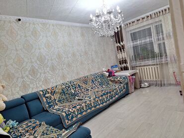 посуточные квартиры аламедин 1: 2 комнаты, 50 м², 106 серия, 2 этаж, Косметический ремонт