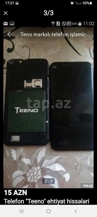 Samsung: Samsung Galaxy A02, rəng - Qara, Düyməli, Barmaq izi — 4