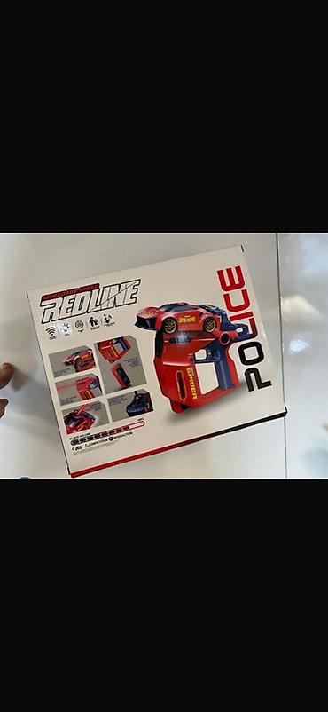 usaq ucun evler: Uzaqdan idarə olunan “REDLINE Police – Spider” oyuncaq maşın dəsti - — 2