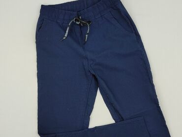 Material trousers for women, size S