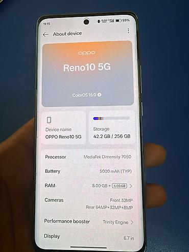 poco м7: OPPO Reno10 5G — стильный смартфон с мощной начинкой и поддержкой 5G — 4