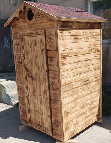 Мебель на заказ: Туалет уличный Деревянный туалет. Скамейка. Уличный мебель. Садовый — 3