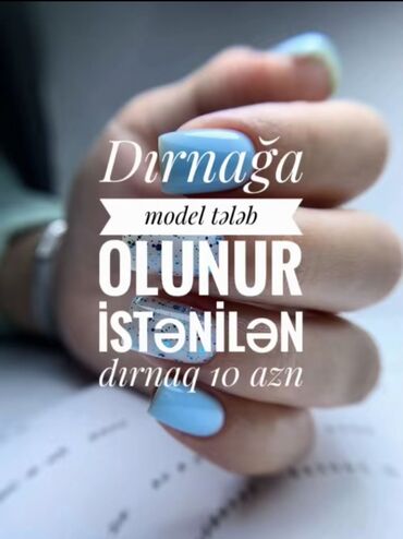 biogellər, dırnaqlar və kutikul üçün vasitələr: Dırnağa model tələb olunur Bütün prosedurlar yalnızca 10 azn Tələsin