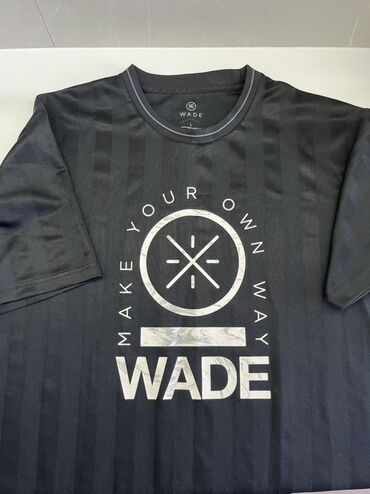 кимано мизуно: Футболка WADE «Make Your Own Way» - Цвет: черный с тонкими