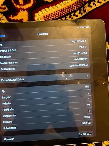 apple earpods: Salam ipad cağ vezyetdedi heçbir problemi yoxdu herşeyi radnoydu real — 3