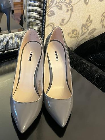 steletto: Tuflilər, Ölçü: 38, rəng - Boz, Yeni — 3