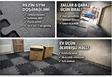 Matlar: Federal Gym rezin yer döşəmələri - İstifadə sahəsi: idman zalları — 9