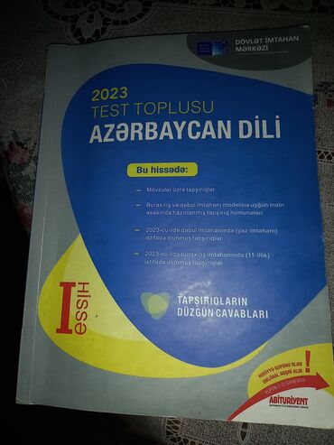 Tədris ədəbiyyatı: Rus bölməsi üçün dərslik biri 4 man.satılır — 3