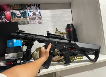 пейнтбол пистолет купить: СТРАЙКБОЛЬНОЕ arcturus AT-NY06- SBR-FE MOD1 SBR8 lite aeg привод в
