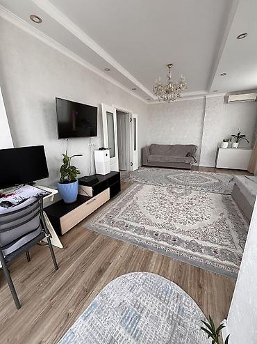 продаю 5 комнатную квартиру: 2 комнаты, 66 м², Тунгуч мкр Элитка, 5 этаж, Свежий ремонт — 7