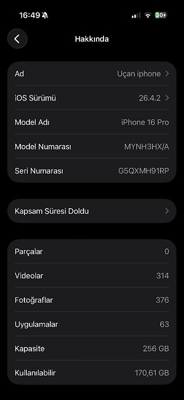 Apple iPhone: IPhone 16 Pro, 256 GB, Qara — 2