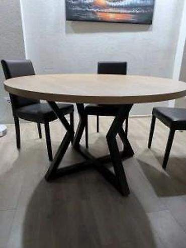 Stilski trpezarijski stolovi: TRPEZARIJSKI STO MODEL H13 | Kontakt telefon 06******** Viber — 4