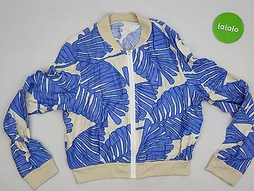 kurtka jeansowa patchwork: Kurtka bomberka damska, rozmiar M — 2