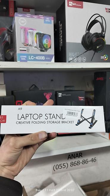 asus notebook baku: Notebooklar üçün stand. plastikdir. Yenidir. Satış Mağazadadır — 2