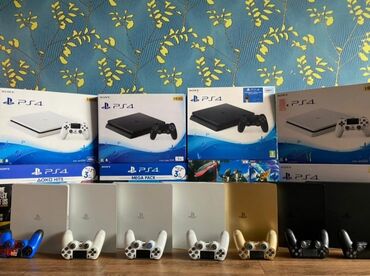 плэйстейшин 4: Playstation 4. Слим 500гб. Не прошитый. Последняя обновления 12.50